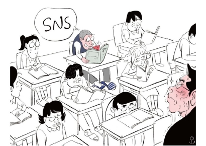 [SNS에 빠진 청소년]③"2배속 해주세요" 숏폼 중독에 시달리는 교사들