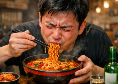 신라면이 아니다…90% 점유율 '맵부심' 한국인이 즐겨 먹은 '톱4 매운맛 라면'