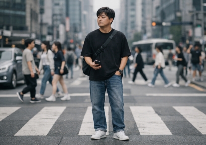 젊어 보이려 손에 쥔 아이폰, 이제 아재템 다 됐다?…외신이 주목한 '영포티'