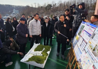 [포토] 오세훈 시장, 신림7구역 재개발 현장 방문