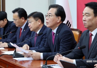 [포토] 송언석 "홍익표, 첫 행보는 장동혁 단식장이어야"