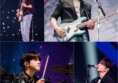 데이식스, 10주년 투어 홍콩 공연 성황