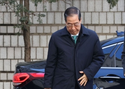 [포토] 고개 떨군 한덕수