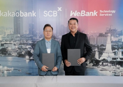  카카오뱅크, SCBX와 합작투자계약 체결…태국판 인뱅 설립 