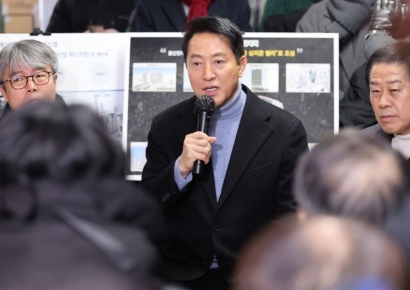 "용산에 1만 가구…닭장 아파트 된다" 정면 비판한 오세훈 시장