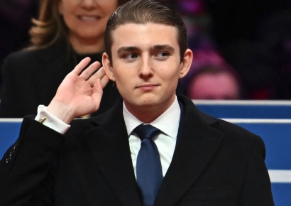 "천장 보이고 비명 들려" 트럼프 막내아들, 영상통화 중 빠른 신고로 여사친 구해