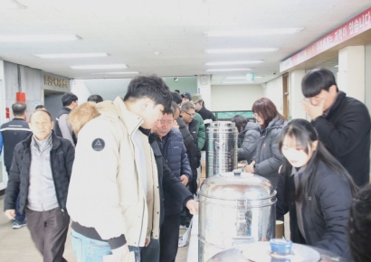 금호타이어 "따뜻한 차 한잔으로 '안전과 소통' "