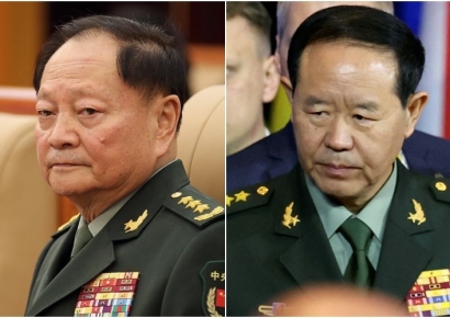 中, 군 서열 2위 장유샤 등 중앙군사위 핵심 2명 기율위반 조사