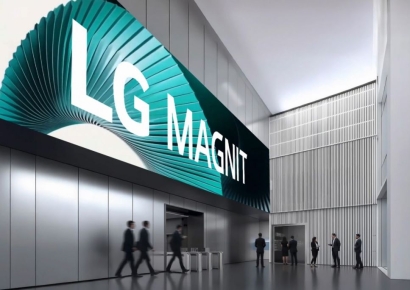 LG전자, 유럽서 'LG 매그니트' 신제품 공개…상업용 디스플레이 특허기술