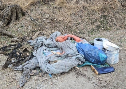 영하 날씨에 산속에서 땀 뻘뻘 흘리는 외국인 남성, 뭐 하는지 봤더니