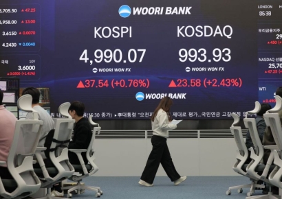 [마켓 ING]코스피, FOMC 주목하며 5000선 안착 시도 전망