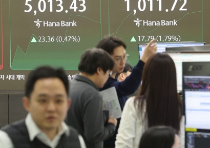 오천피·천스닥 출발…장 초반 강세