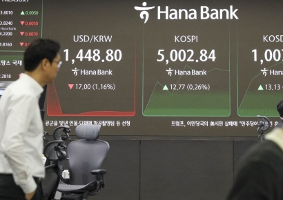 [포토] 코스닥, 4년만에 1000선 돌파