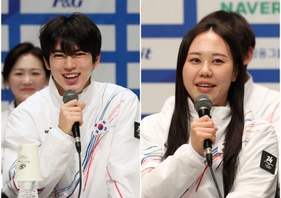 피겨 차준환·빙속 박지우, 밀라노 동계올림픽 개회식 기수