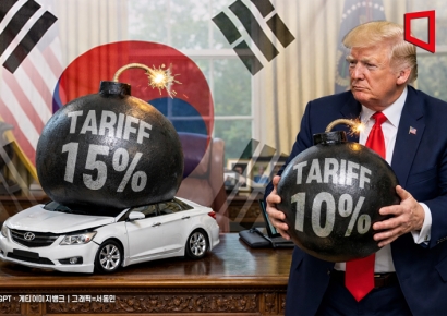 트럼프 "한국 관세 25%로 인상…국회가 비준 안 해"(상보)