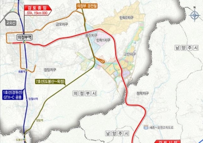 의정부시, 8호선 연장 ‘사활’…제5차 광역교통시행계획 반영 총력