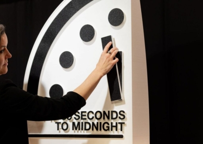 "인류 멸망 85초 전"…핵무기·기후변화·AI에 지구종말시계 4초 당겨져