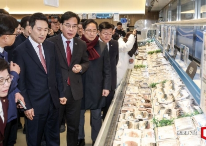 [포토] 물가 점검 나선 국민의힘