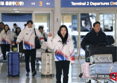 [포토] 손 흔드는 쇼트트랙 김길리