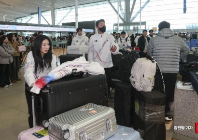 [포토] 밀라노로 향하는 쇼트트랙 김길리