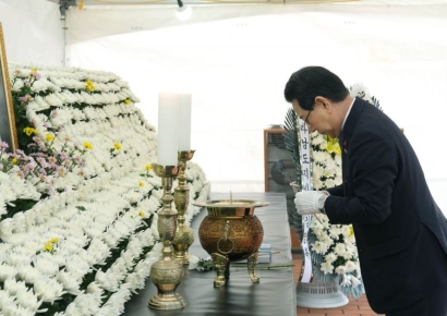 전남도, 31일까지 이해찬 전 국무총리 분향소 운영