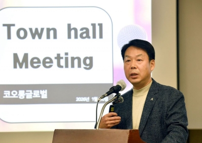 코오롱글로벌 김영범 사장 "부실 선정리 끝…올해 본격 반등"