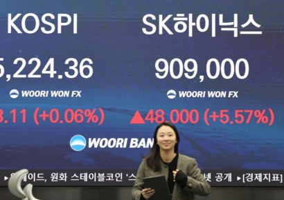 "2월 조정 후 3월 상승세 재개...올해 코스피 목표 5800으로 상향"