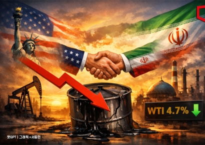 트럼프 "이란과 대화" 국제유가 급락…WTI 4.7%↓