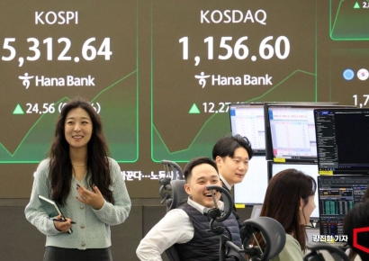 [포토] '코스피 5300 재돌파!'