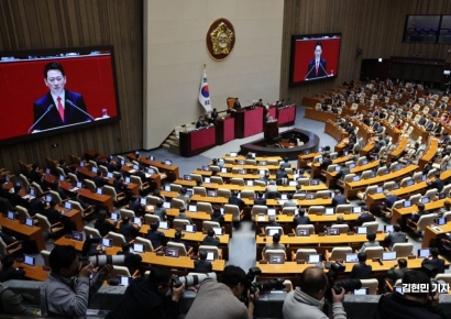 [포토] 장동혁 대표, 교섭단체 대표연설