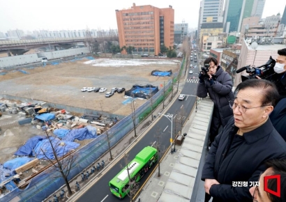 [포토] 1.29 대책 주책 사업지 찾은 김윤석 국토부 장관