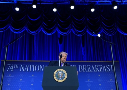 트럼프 "난 천국에 갈 수 있을 것…좋은 일 많이 해"