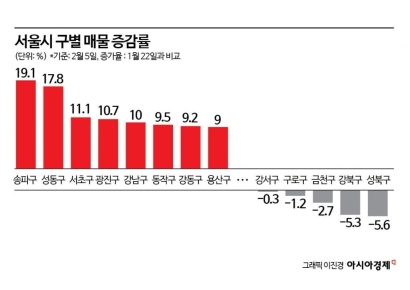 하나둘 늘어나는 '강남3구' 매물…서서히 낮아지는 호가[부동산AtoZ]