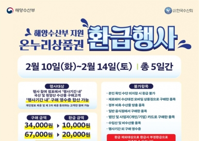 "시장서 장 봤더니 돈이 돌아왔어요"… 울산시, 장바구니 달래는 '온누리상품권 환급행사'