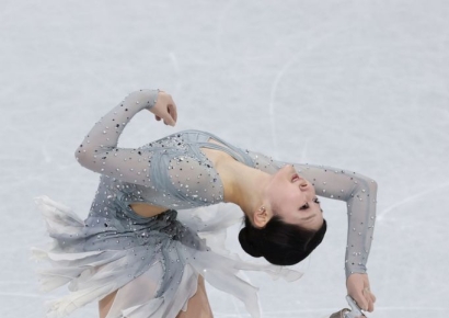 피겨 신지아 올림픽 무대 데뷔 "생각보다 긴장하지 않았다"