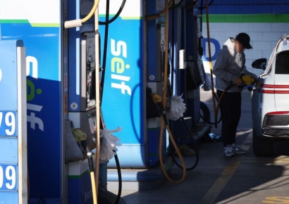 주유소 기름값, 9주 연속 하락…"휘발유 하락세 이어질 듯"