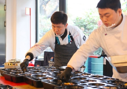 ‘발열 도시락’ 도입…대한체육회 동계올림픽 선수단 급식 지원