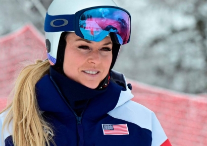 스키 여제 본, 부상 딛고 활강 연습…"내가 해냈다"