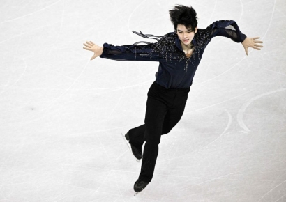 트리플 악셀서 '점프 실수' 차준환 "예방주사라고 생각하겠다"