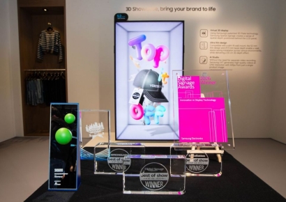 '삼성 스페이셜 사이니지', ISE 2026서 '최고의 제품상' 영예