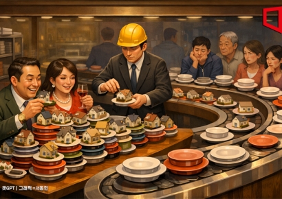 李대통령 "한 사람이 수백채씩 집 사모으면 수만채 지어도 부족"