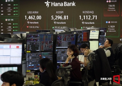 [포토] 코스피, 코스닥 상승 출발