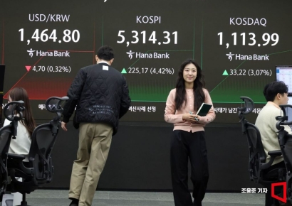 [포토] 분주한 딜링룸