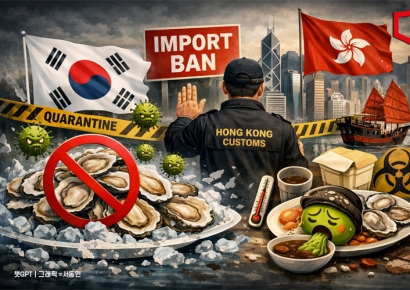"한국산 먹고 구토…수입·판매 전면 중단" 홍콩도 노로바이러스 비상