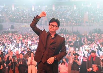 "정치인? 아이돌?" "국민 리더 선언"…'한동훈 콘서트' 말말말