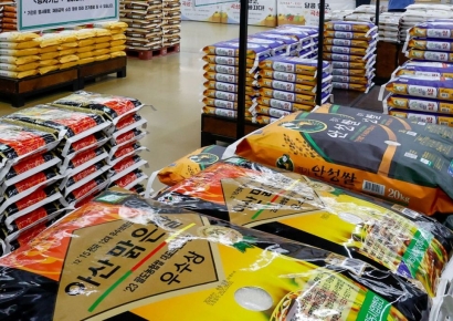 "똑 떨어졌는데 23만원이 넘더라" 한숨 푹…난리 난 쌀값에 정부양곡 푼다