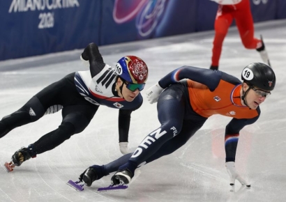 임종언·황대헌·신동민 쇼트트랙 男 1000m 예선 통과