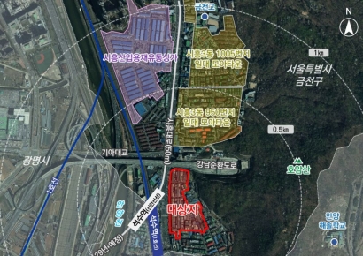 금천구 중앙철재상가, 39년 만에 정비사업 시동
