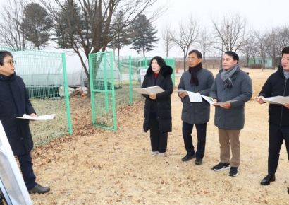 강원도의회 레고랜드 특위, 하중도 선사유적 보존 실태 현지점검 실시