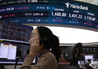 [포토] 분주한 딜링룸